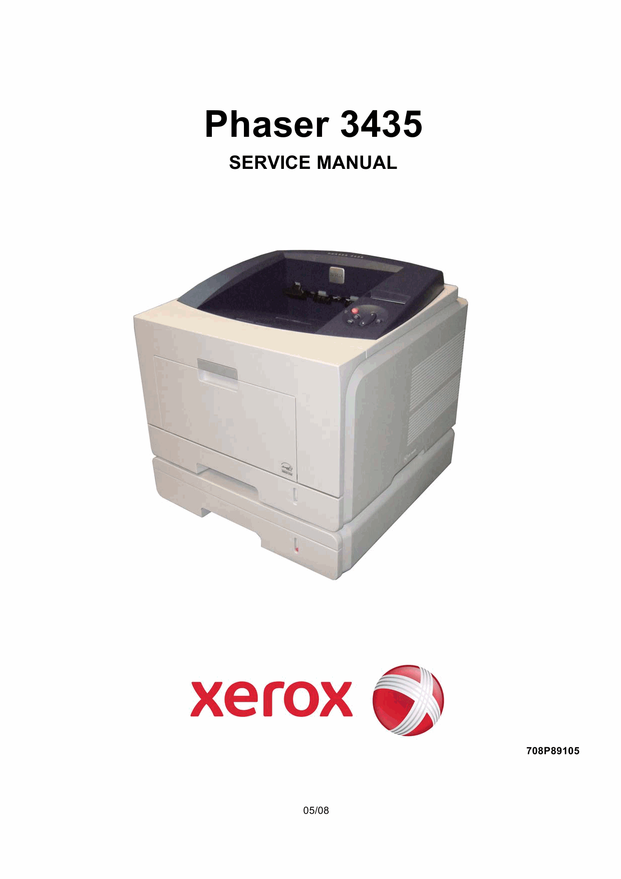 Xerox Phaser 3435 Parts List and Service Manual-1